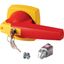 Toggle, 12mm, door installation, red/yellow, cylinder lock thumbnail 3