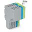 2-conductor female connector Push-in CAGE CLAMP® 1.5 mm² gray/blue/gre thumbnail 2