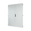 Section wide door, ventilated, HxW=2000x1350mm, double-winged, IP42, grey thumbnail 5