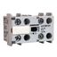 Auxiliary contact block for mini Contactors LA1, 2NC, HKM02 thumbnail 1