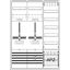 DA37GG Meter board, Field width: 3, Rows: 57, 1100 mm x 800 mm x 215 mm, Isolated (Class II), IP31 thumbnail 17