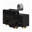 General purpose basic switch, short hinge roller lever, SPDT, 15A, scr thumbnail 1