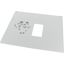 Front cover, +mounting kit, for NZM3, horizontal, 4p, HxW=250x600mm, R, grey thumbnail 5