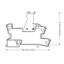 Relay socket 1 changeover contact for 25 mm basic relays gray thumbnail 6