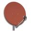 SAT Antenna  80/75cm, Alu, 39dB, foldable feed-arm, red thumbnail 4