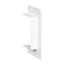 OptiLine 45 - wall/ceiling frame - 95 x 55 mm - PC/ABS - polar white thumbnail 4