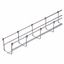 GALVANIZED WIRE MESH CABLE TRAY BFR30 - LENGTH 3 METERS - WIDTH 150MM - FINISHING: INOX thumbnail 2