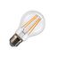 A60 E27, LED lamp transparent 7,5W 2700K CRI90 320ø thumbnail 1