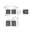 THR male header 1.0 x 1.0 mm solder pin straight black thumbnail 3