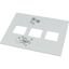Front cover, +mounting kit, for NZM2, vertical, 3p, HxW=600x600mm, grey thumbnail 4