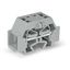 4-conductor terminal block without push-buttons with snap-in mounting thumbnail 1