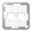 Centre plate for modular jack sockets A1569-25WEWWM thumbnail 2