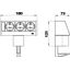 DB-1B3 D3S Desk box with fastening clamp thumbnail 2