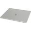 Bottom-/top plate for F3A flanges, for WxD = 650 x 300mm, IP55, grey thumbnail 4