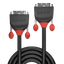 2m DVI-D Single Link Cable, Black Line DVI-D Single Link Male to Male thumbnail 2