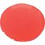 Button lens, flat red, blank thumbnail 4