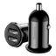 Car Charger 12-24V 2xUSB 4.8A, Black thumbnail 1