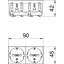 STD-D0 RW2 Socket 0°, double protective contact 250V, 10/16A thumbnail 2