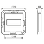 Centre plate for subminiature D-socket A594-1915WW thumbnail 6