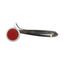 Pushbutton, Flat, momentary, 1 NC, Cable (black) with non-terminated end, 4 pole, 3.5 m, red, Blank, Bezel: titanium thumbnail 13