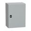 Spacial CRN plain door w/o mount.plate. H400xW300xD200 IP66 IK10 RAL7035.. thumbnail 1