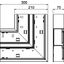 GS-DFS70210RW Flat angle rising symmetrical 70x210x300 thumbnail 2