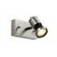 ASTO I wall- & ceiling lamp, GU10, max. 75W, brushed alu thumbnail 1