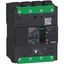 circuit breaker ComPact NSXm B (25 kA at 415 VAC), 4P 3d, 63 A rating TMD trip unit, EverLink connectors thumbnail 3