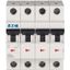 Miniature circuit breaker (MCB), 1 A, 4p, characteristic: K thumbnail 2