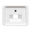 1803-02-24G CoverPlates (partly incl. Insert) carat® Studio white thumbnail 4