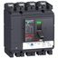 circuit breaker ComPact NSX100F, 36 kA at 415 VAC, TMD trip unit 63 A, 4 poles 4d thumbnail 3