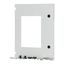 Front door for IZMX16, withdrawable, HxW=550x425mm, IP55, grey thumbnail 3