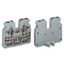 2-conductor end terminal block without push-buttons suitable for Ex i thumbnail 2