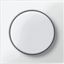 Central plate with rotary knob, polar white, glossy, System M thumbnail 2