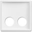 2548-020 D-84 CoverPlates (partly incl. Insert) future®, Busch-axcent®, solo®; carat® Studio white thumbnail 1