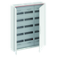 CA37RZ1 ComfortLine Compact distribution board, Surface mounting, 216 SU, Isolated (Class II), IP44, Field Width: 3, Rows: 6, 1100 mm x 800 mm x 160 mm thumbnail 1