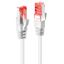 30m Cat.6 S/FTP Network Cable, White RJ45, M/M, 250MHz, Copper, 27AWG thumbnail 1