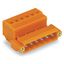 1-conductor male connector CAGE CLAMP® 2.5 mm² orange thumbnail 1