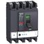 circuit breaker ComPact NSX630H, 70 kA at 415 VAC, MicroLogic 2.3 trip unit 630 A, 4 poles 4d thumbnail 3