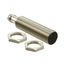 Proximity sensor, inductive, nickel-brass, long body, M18, shielded, 5 E2B 2284E thumbnail 1