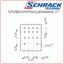 PCB socket for PT5 relays, 14-pole, 6A thumbnail 3