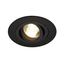 NEW TRIA XL ROUND GU10 Downlight, black thumbnail 1