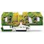 3-conductor ground terminal block 10 mm² center marking green-yellow thumbnail 2