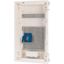 Compact distribution board-flush mounting, multimedia, 3-rows, super-slim sheet steel door thumbnail 10