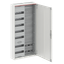 CA27VM ComfortLine Compact distribution board, Surface mounting, 84 SU, Isolated (Class II), IP44, Field Width: 2, Rows: 7, 1100 mm x 550 mm x 160 mm thumbnail 2