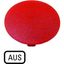 Button plate, mushroom red, OFF thumbnail 3