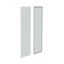 Side panels (pair) H=2000 D=400 mm sheet steel RAL7035 thumbnail 1