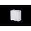 Keystone wall outlet surface mounted 2 port unequipped pure white thumbnail 2