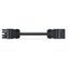 pre-assembled interconnecting cable B2ca Socket/plug black thumbnail 2