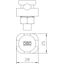 5001 DIN-FT Connection terminal for round conductors 8-10mm thumbnail 2